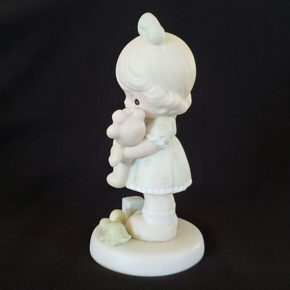 Vintage 1993 Precious Moments “Loving” Porcelain Figurine PM932 - Picture 6 of 11